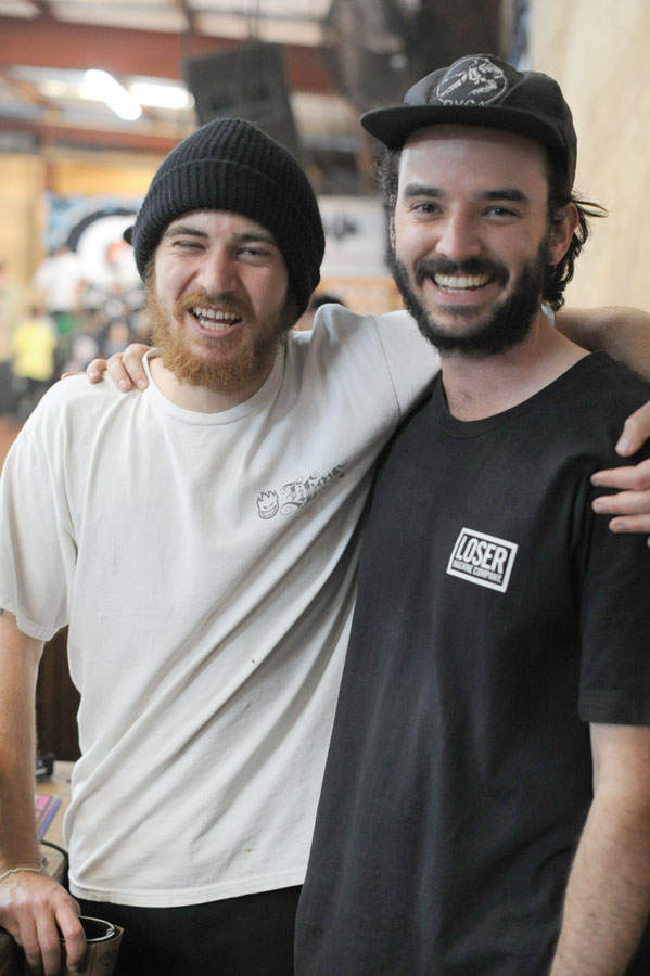 New pals, Mike Anderson and HiDefJoe